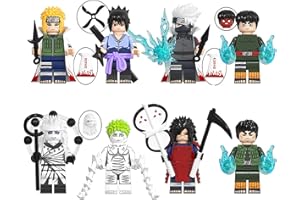 NBMNN pièces Calendrier de l'avent Collection Mini Figurine Ensemble série Figurine à Collectionner personnalisée Compatible avec la série Naruto Matekai Baijue