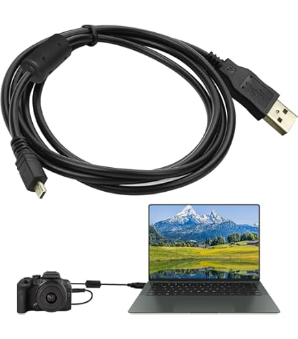 Panasonic Lumix Dmc-sz3 Charging Cable PwrON USB Charger Cable For Panasonic Lumix DMC-SZ3 / ZS40 Cameras – Sync & Charge, 3.3ft DMC-ZS40 Charging Cable - Foto 5