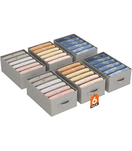 2 Organisateurs De Tiroir Pliables 9 Compartiments - Pour T-shirts, Chaussettes, Rangement Placard - PVC Blanc