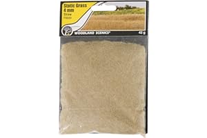WOODLAND SCENICS Woodland Scenic Static Grass 4mm-Straw