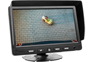 ‎CARMEDIEN Carmedien 7 Zoll TFT LCD Monitor cm-NMR7 Bildschirm für Rückfahrkamera Kamera System 12V 24V 7" Display Rückfahrmonitor 3 Jahre Garantie