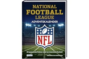 NFL - American Football Adventskalender: Adventsbuch für Erwachsene mit 24 Seiten zum Auftrennen - Hintergrundwissen testen und zum Experte werden