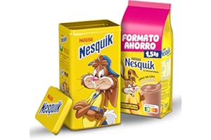 Nestlé Nesquik Instantáneo Cacao Soluble, Lata 1.5 Kg