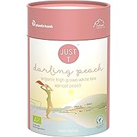 Just T BIO Weißer Hochland Tee Aprikose Pfirsich Lose - Darling Peach (80g)
