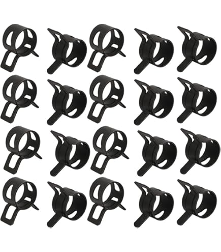 Sourcing Map 20pcs 15mm Type Ressort Tuyau Flex Carburant Air à