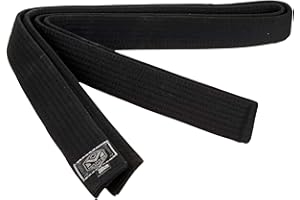 Ju-Sports Gürtel Master - schwarz, Baumwolle I Kampfsport Gürtel Für Budo-Sportarten Judo, Karate, Kickboxen uvm I Martial Arts Gürtel ca. 4,5cm breit