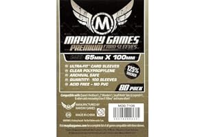 MAYDAY GAMES Fundas Mayday - Magnum Premium (Marrón - 65x100)