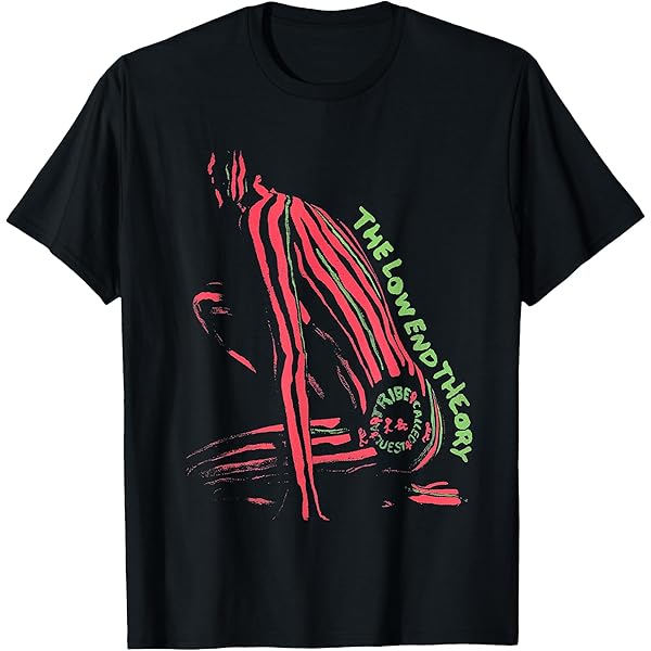 A Tribe Called Quest Official Circle Logo Black T-Shirt : Amazon