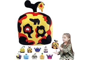 POPOYU Blox Fruits Almohada Suave, Caja de Peluche con Figura de Fruta Alma, Lindo Animal para Niños - Regalos de Cumpleaños