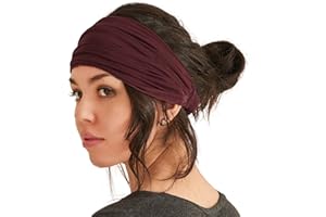 CHARM Hombre Cinta De Correr - Bandana Pelo Pañuelos Diadema Mujer Elastica