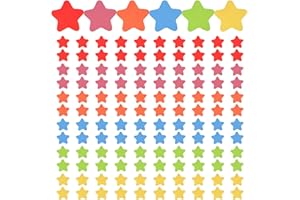 CVFRTT 120 Stück Sternmagnete, Kinderbelohnungsmagnete, Kühlschrankdekorationsmagnete, Süße Sternmagnete, Mini-Sternmagnete