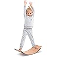 Balance Board Aus Holz - Wackelbrett Für Kinder Mit EVA Matte