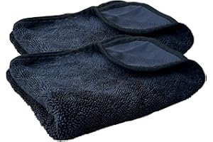 IBOPUXIU Chiffon Miro France Pack de 2, Total Clean Chiffon Microfibre XXL(40 * 60cm)