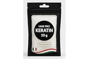 HairPro Extension Italian Cheratina per Estensioni dei Capelli Trasparente - Per Estensioni dei Capelli e Estensioni Fusione Tipo I-Tip (20 gram)