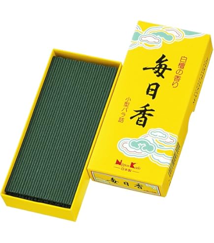 NIPPON Kodo Kayuragi Wisteria Incense Wooden Box with Incense Holder 40 Sticks – Made in Japan
