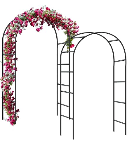Arco Da Giardino In Acciaio Inossidabile - Per Rose Rampicanti, Matrimoni, 150-350cm