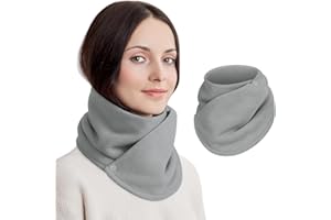 Figarge Cache-Cou D'Hiver, éCharpe éPaisse En Polaire Shaker Avec Double Boucle, éCharpe Col Pour Femmes, Snood éCharpe, Cache-Cou Chaud, Accessoire De Mode Pour Toutes Les Occasions