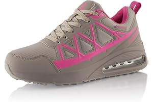 Fusskleidung® Damen Herren Wanderschuhe wasserdichte Trail Running Trekkingschuhe