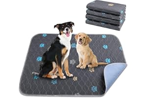 2 Stück Wiederverwendbare Hundetrainingspads, 80 x 90 cm Haustier-Urinunterlage waschbare, Aitmexcn Super Saugfähig Welpenunterlagen, Wasserdicht, Urinierunterlagen für Hunde, Auto, Reisen