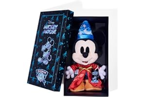 Simba 6315870312 Disney Mickey Mouse Fantasia, Edizione Agosto, Peluche 35cm, Topolino, Confezione Regalo, Edizione Limitata, Oggetto da Collezione, Anche per Neonati [Esclusivo Amazon]