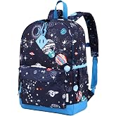 VASCHY Backpack for Girls Boys, Primary School Backpack Children 4-6 Years Unicorn Backpack Girl Boy Adjust Folder A4 with Si