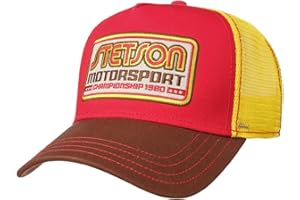STETSON Casquette Trucker Muscle Car Homme - Baseball Cap Mesh de Snapback, avec visière, visière Printemps-été