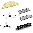Karcher Original Accessory Set for RCV 5 Robot Vacuum Cleaner, Includes 1 Main Brush, 1 Wipe, 2 Side Brushes and 2 Filters