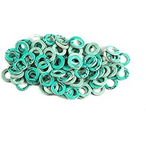 SANTRAS® Afdichtingsset met 235 platte afdichtingen in zeven types (3/8 inch tot 1 ½ inch) – zeer stabiele afdichtingsbox met Tesnit® afdichtingen voor zonne-energie, gas, water, verwarming en tuin