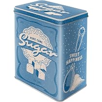 Tala Originals 10B01516 Plain Flour Storage Tin Red 12.5x9.3 ...
