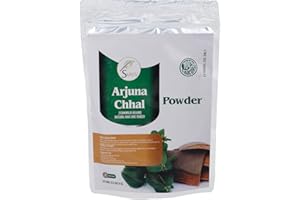 SVATV Arjuna | Terminalia Arjuna | Antioxydant | Bon Pour Une Peau Saine | Améliore La Teneur En Humidité | Sans Arômes Artificiels Ajoutés. Sans Conservateurs Chimiques | Taille - 227g