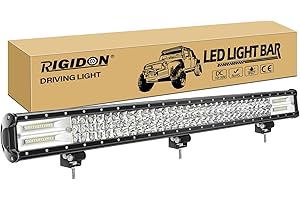 ‎RIGIDON RIGIDON Led lichtleiste kfz aussen, 12V 24V 34 Zoll 86cm 468W Spot Flut-Combo-Strahl offroad beleuchtung für SUV Offroad ATV, UTV, Offroad, Traktor, LKW, Fahrzeuge, 6000K Weiß led nebelscheinwerfer