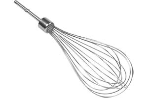 ALD Trzepaczka ze stali nierdzewnej pasuje do miksera ręcznego Kitchenaid modele 5KHM5110 5KHM9212 5KHMB732