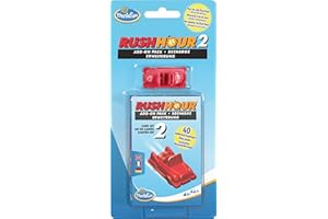 ラベンスバーガー(RAVENSBURGER) ThinkFun - 76451 - Rush Hour 2 - Erweiterung für das original Rush Hour. Ein Add-on mit neuen Herausforderungen für Jungen und Mädchen ab 8 Jahren.