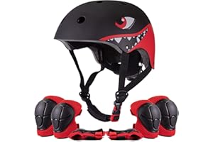 XIAPIA Casco Bici Bambino 2 3 4 5 Anni, Caschi per Bambini degli Cartone Animato Sicurezza Protezione della Testa 50-54CM per Bambini Leggero Traspirante
