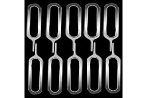 MINGZE 10 x SIM-Karten-Entfernungswerkzeug, SIM-Karten-Pin | SIM Card Tool Kompatibel mit iPhone X, 8, 7, 6, Samsung Note 9, 8, S9, S8, S7 / Sony, Huawei, HTC und Allen Smartphones