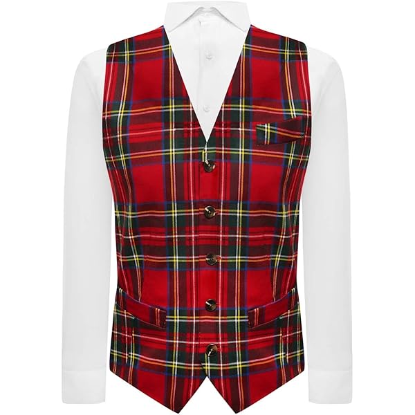 Kussenhoes - Royal Stewart Tartan - Schotse Ruit - Rood - 45 cm