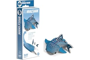 EUGY 3D Whale Shark Modèle : kit de Bricolage