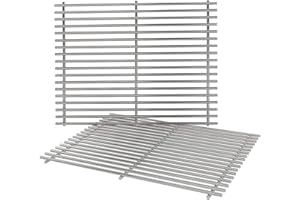 GFTIME 49,5 x 33 cm 7528 Grille de Cuisson pour Weber Genesis E/S-310 320 330, Ne Convient Pas à Genesis II/LX E310/340, S340, Accessoire de pièces de Rechange pour Genesis