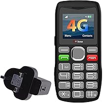 TTfone TT970 Whatsapp 4G Touchscreen Senior Big Button Flip mobiele telefoon - compatibel met 8MP camera en gehoorapparaat en noodhulp knop (bundelen
