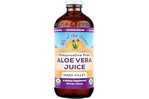 LILY OF THE DESERT Preservative Free Aloe Vera Juice Inner Fillet 16 Ounces