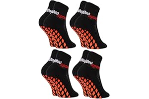 Rainbow Socks - Ragazza Ragazzo Neon Calze Sportive Antiscivolo