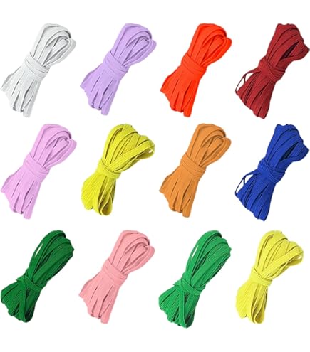 Elastico Per Cucito Nero 10mm X 18m - Bobina Professionale Per Pantaloni E Vestiti Fai Da Te - Foto 9