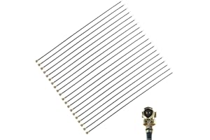 Oiyagai 20 pcs 2.4G IPEX4 15cm Línea de alimentación RF0.81 Antena para FRSKY X4R / X4RSB / S6R / Serie D/Serie TF Receptor