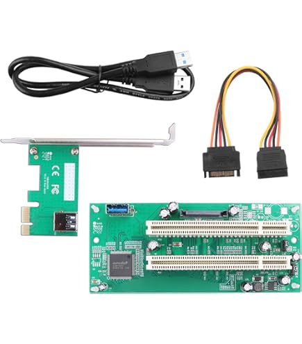 KALEA-INFORMATIQUE Scheda Bridge PCIe – Adattatore Da PCI A PCI Express X1 Con Chipset ASM1083 - 4