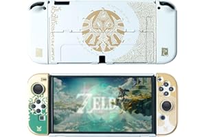 CHIKIXSON Switch OLED Hülle, Switch OLED Schutzhülle, Hartschale Switch OLED Zubehör Hülle für Joyccon Console (Cover for Switch OLED)