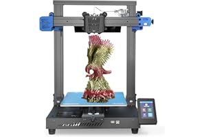 GIANTARM GEEETECH Thunder Impresora 3D FDM de Alta Velocidad,hasta 300 mm/s,impresión de Alta precisión,Control de Bucle Cerrado del Eje X/Y,nivelación Manual y automática,250 * 250 * 260 mm