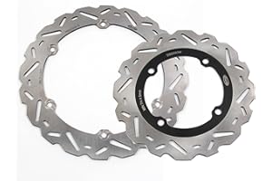 Arashi Front Rear Brake Discs Rotors for CB500F 2013-2021 CB500X 2013-2018 Motorcycle Accessories Brake Disks CB 500 F X CB500 500F 500X Silver 2014 2015 2016 2017