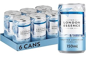 THE LONDON ESSENCE CO. Crafted Lemonade 150ml Can (Pack of 6)