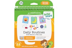 LeapFrog 21506 LeapStart Nursery Daily Routines and Health and Wellness Activity Book, 80-21506E