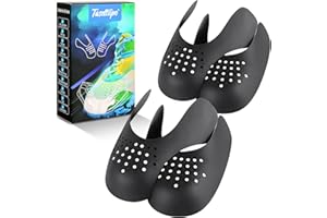 Tasdtiipo 2 Pairs Crease Protectors, Against Toe Box Shoe Creases, Crease Protectors for Air Force 1, Dunk Low - Anti Crease Guard & Shoe Protector